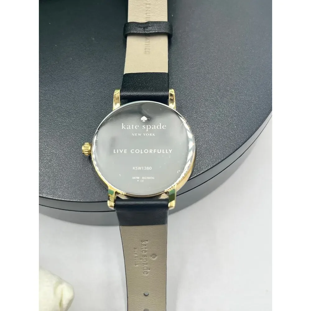 Kate Spade New York Metro 0586 Women's Leather Analog‎ Dial Quartz Watch EY586